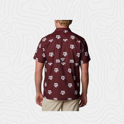 Columbia NCAA Mens Collegiate Super Slack Tide Shirt