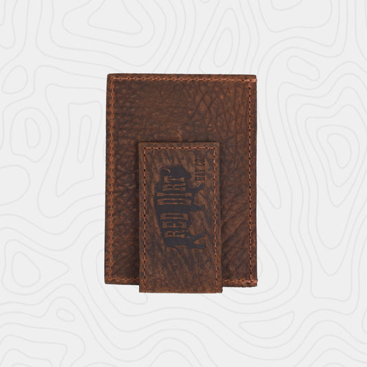 Red Dirt Hat Men's Hair on Hide Card Case II