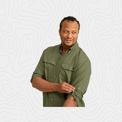 Huk Tide Point Solid Shirt