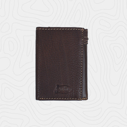 Justin Yoke Stitched Trifold Wallet