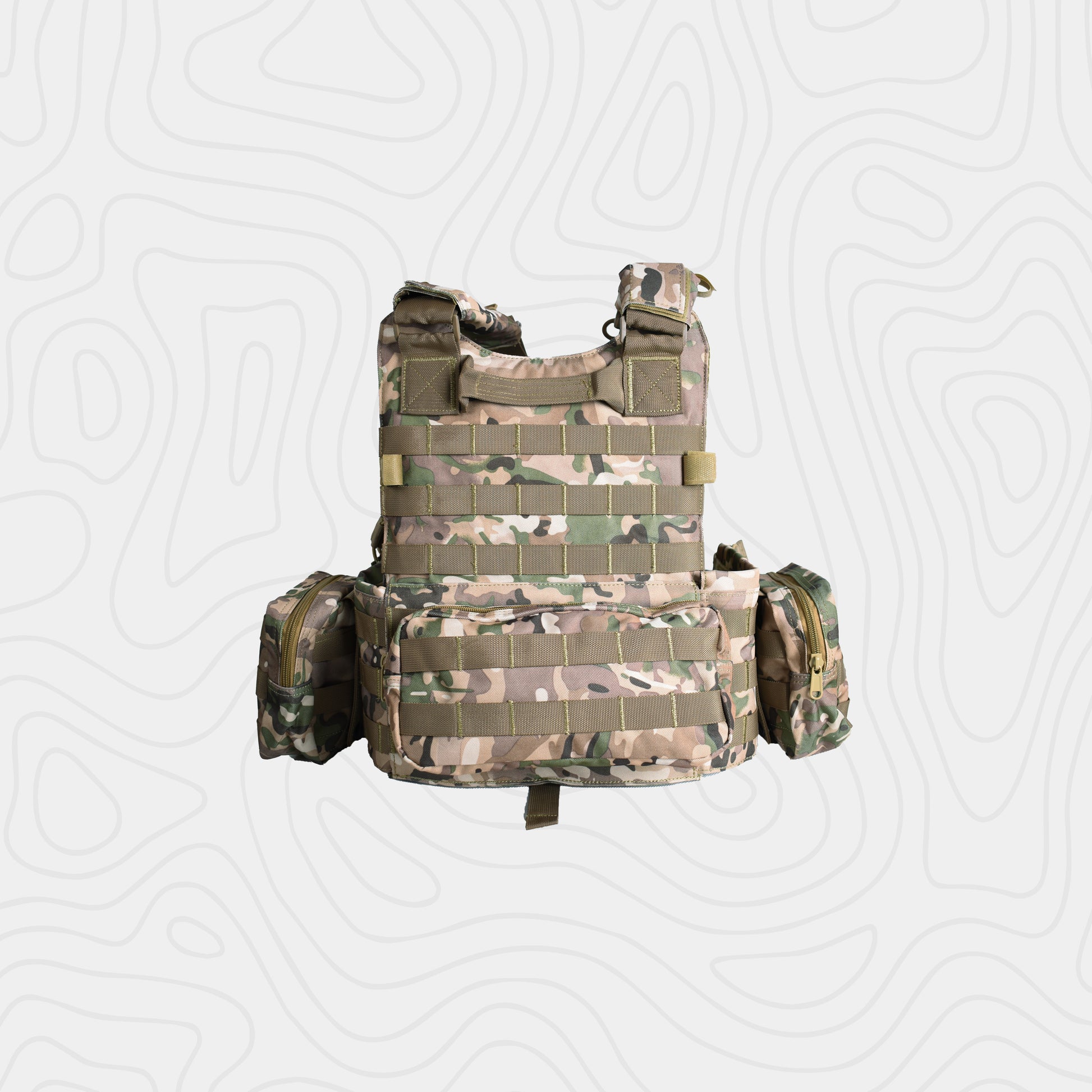 Dark Khaki Camou - مرقط صحراوي غامق