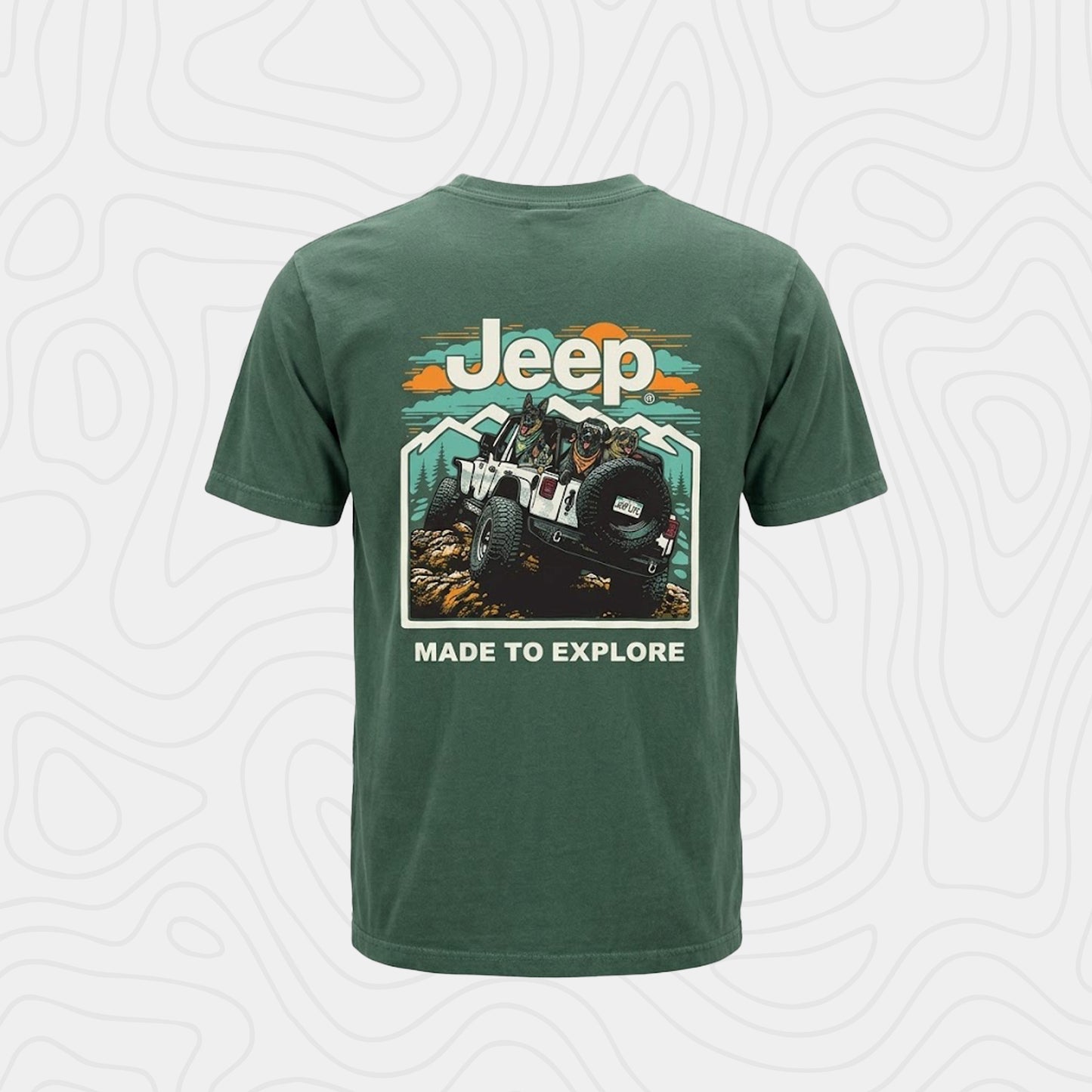 Jeep Made To Explore Tee