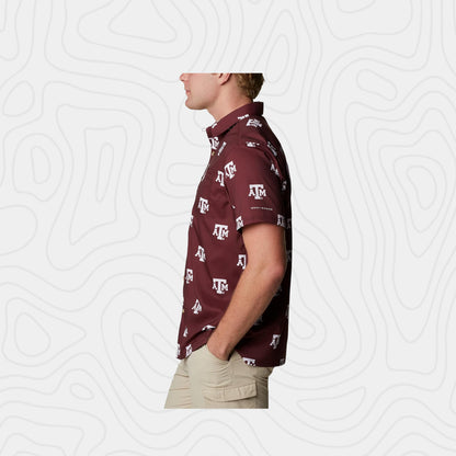 Columbia NCAA Mens Collegiate Super Slack Tide Shirt