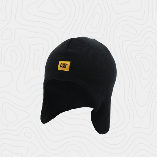 Caterpillar Earflap Beanie