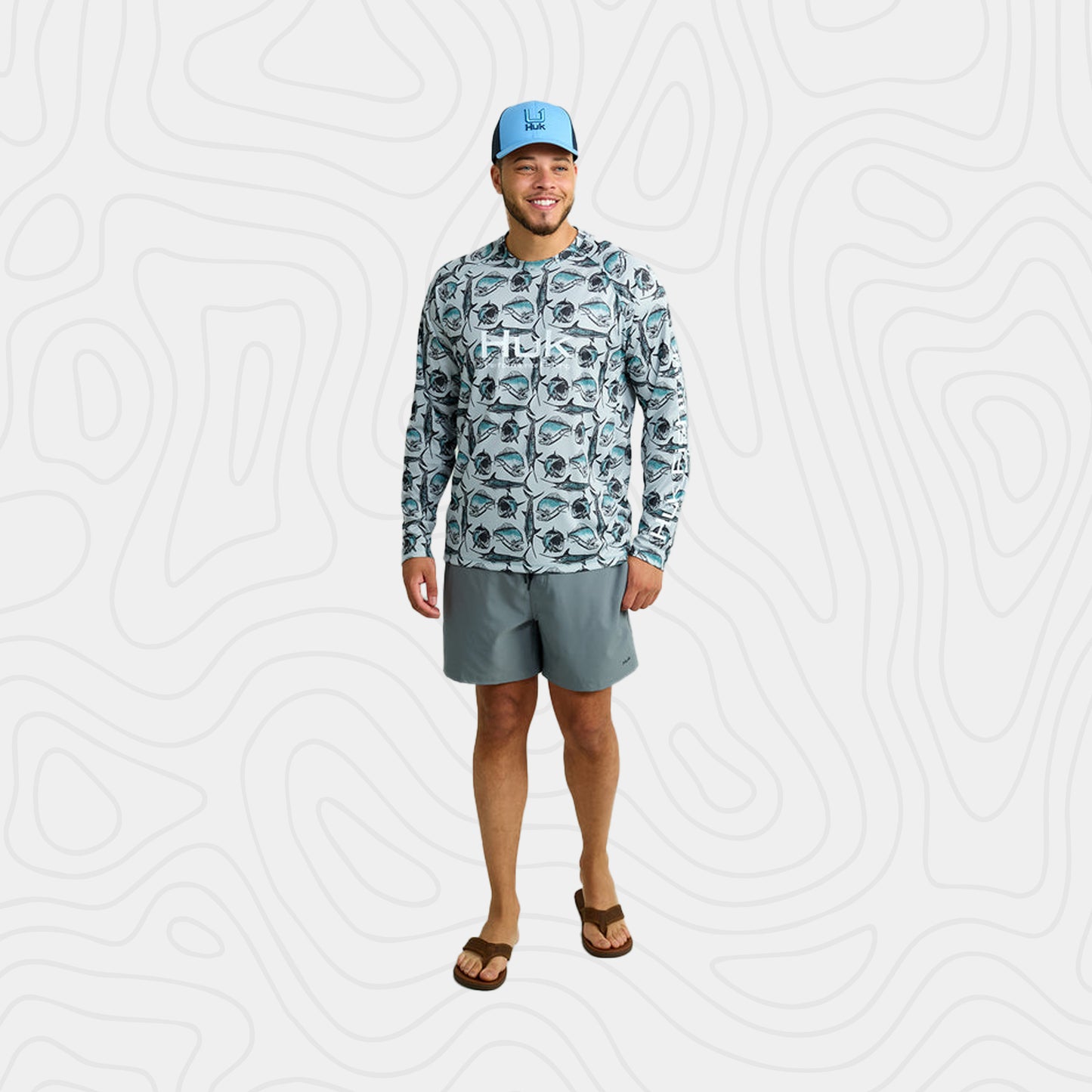 Huk Pursuit Volley Swim Short
