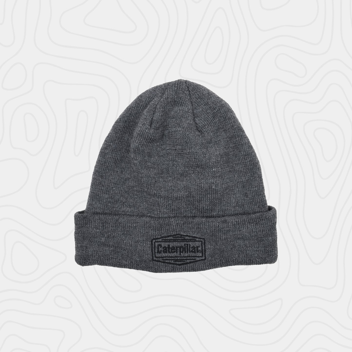 Caterpillar Dark Heather Beanie