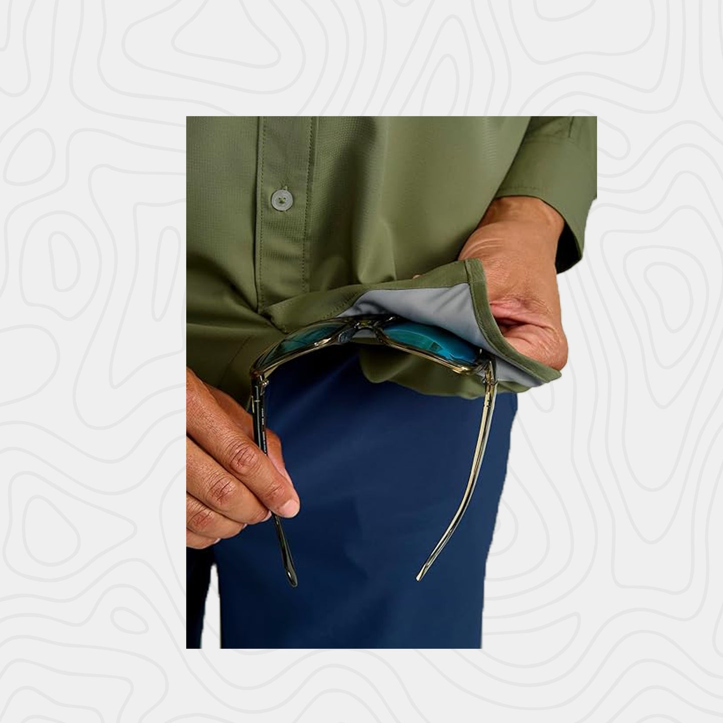 Huk Tide Point Solid Shirt