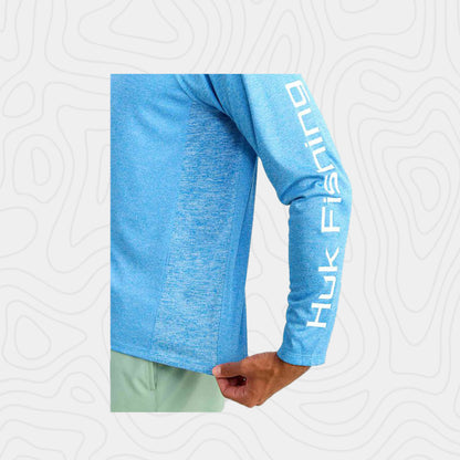 Huk Pursuit Vented Hooded Shirt