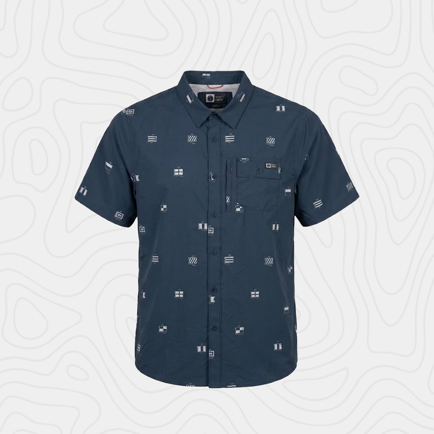 Salty Crew Flagship UV Button Up Shirt