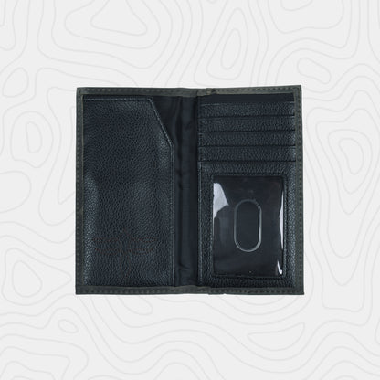 Justin Men's Genuine Leather Graphite Flag Jr. Rodeo Wallet
