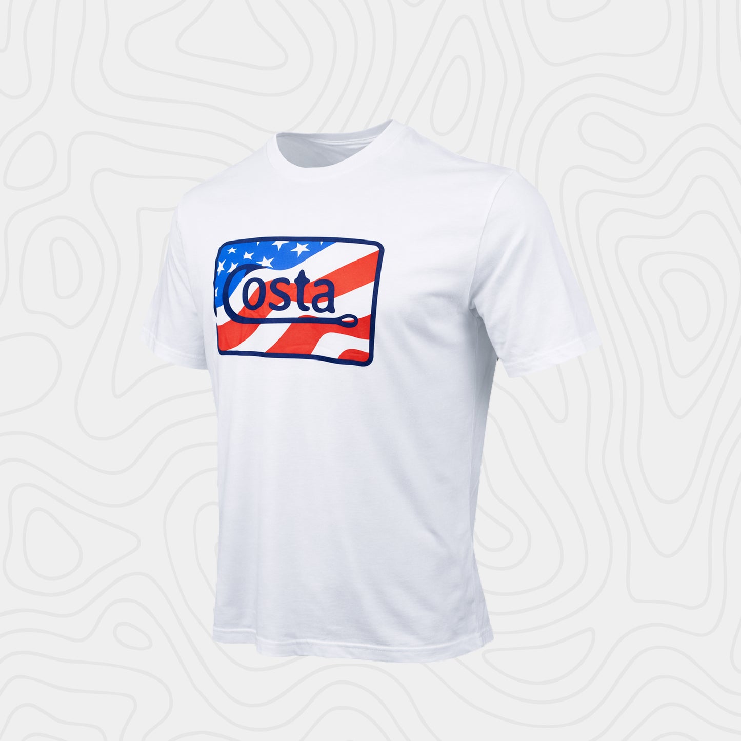 Costa American Flag Tee