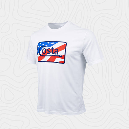 Costa American Flag Tee