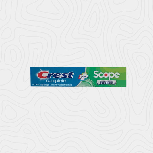 Crest Complete + Scope Pro Advanced Freshness Toothpaste