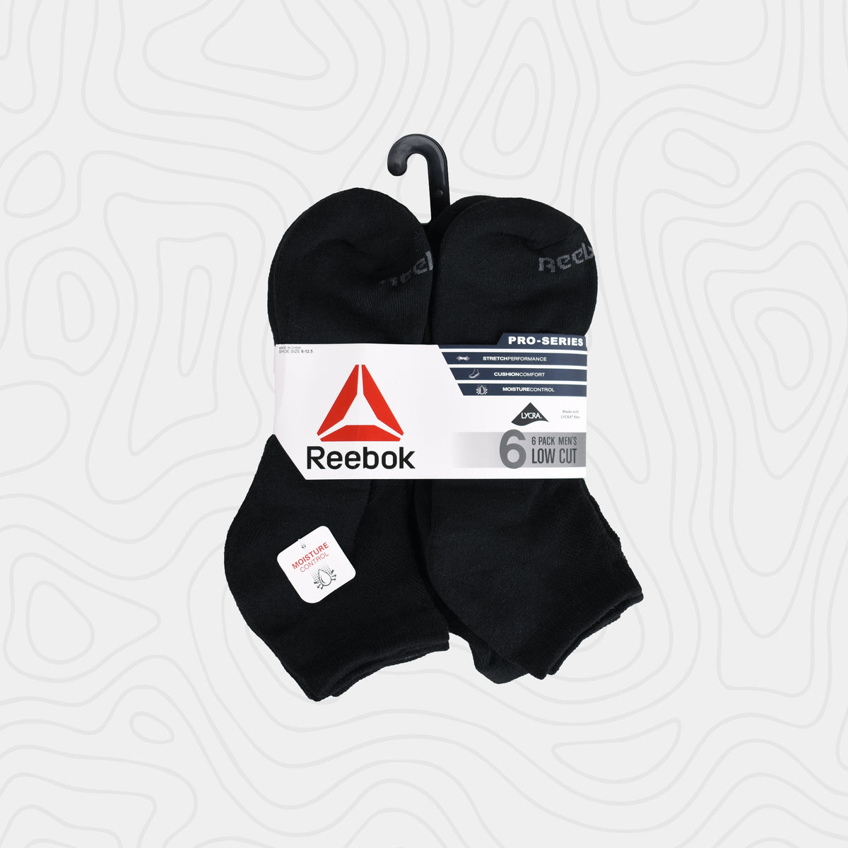 Reebok Pro-Series Anti-Odor Socks