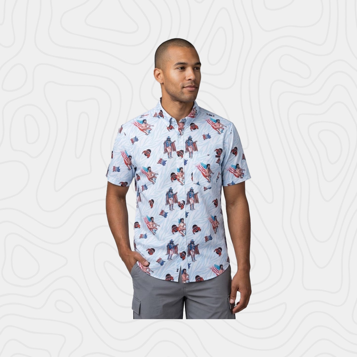 Rsvlts Macho USA Shirt