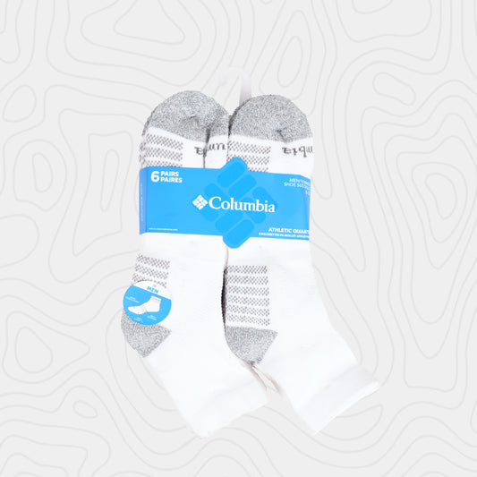 Columbia Mesh Athletic Quarter III Socks