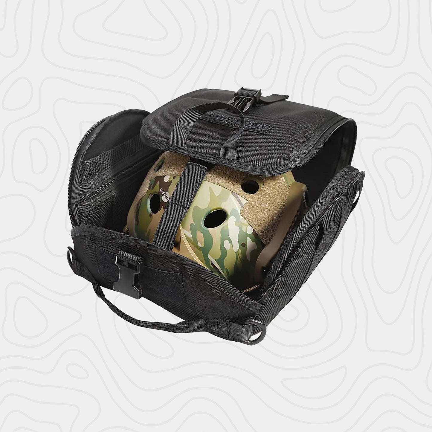 Helmtac Tactical Molle Helmet Bag Pack