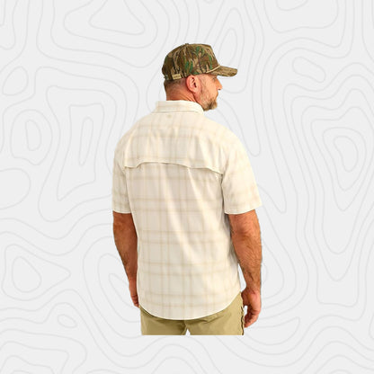 Nomad Hollis Plaid Button Down Hunting Lifestyle Shirt