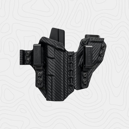 BlueTac Glock Carbon Fiber IWB With Mag Pouch