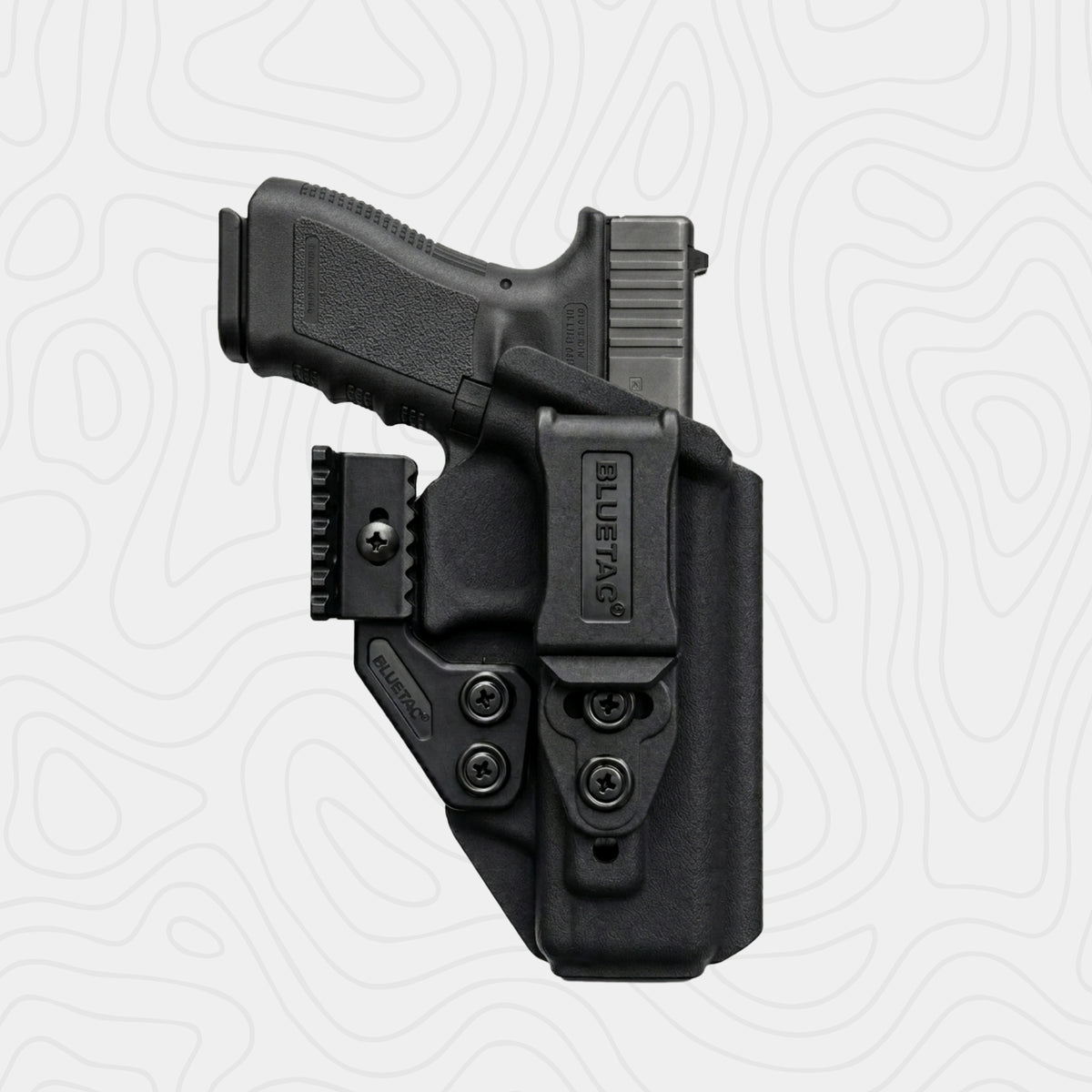 BlueTac Glock Kydex IWB Holster With Claw