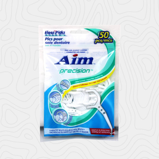 Aim Precision Floss Picks